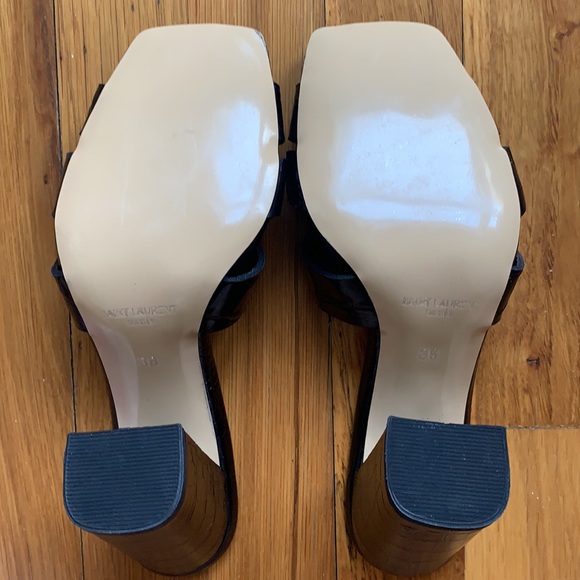 NEW Vintage YSL Saint Lauren heels size 38 - Picture 5 of 14